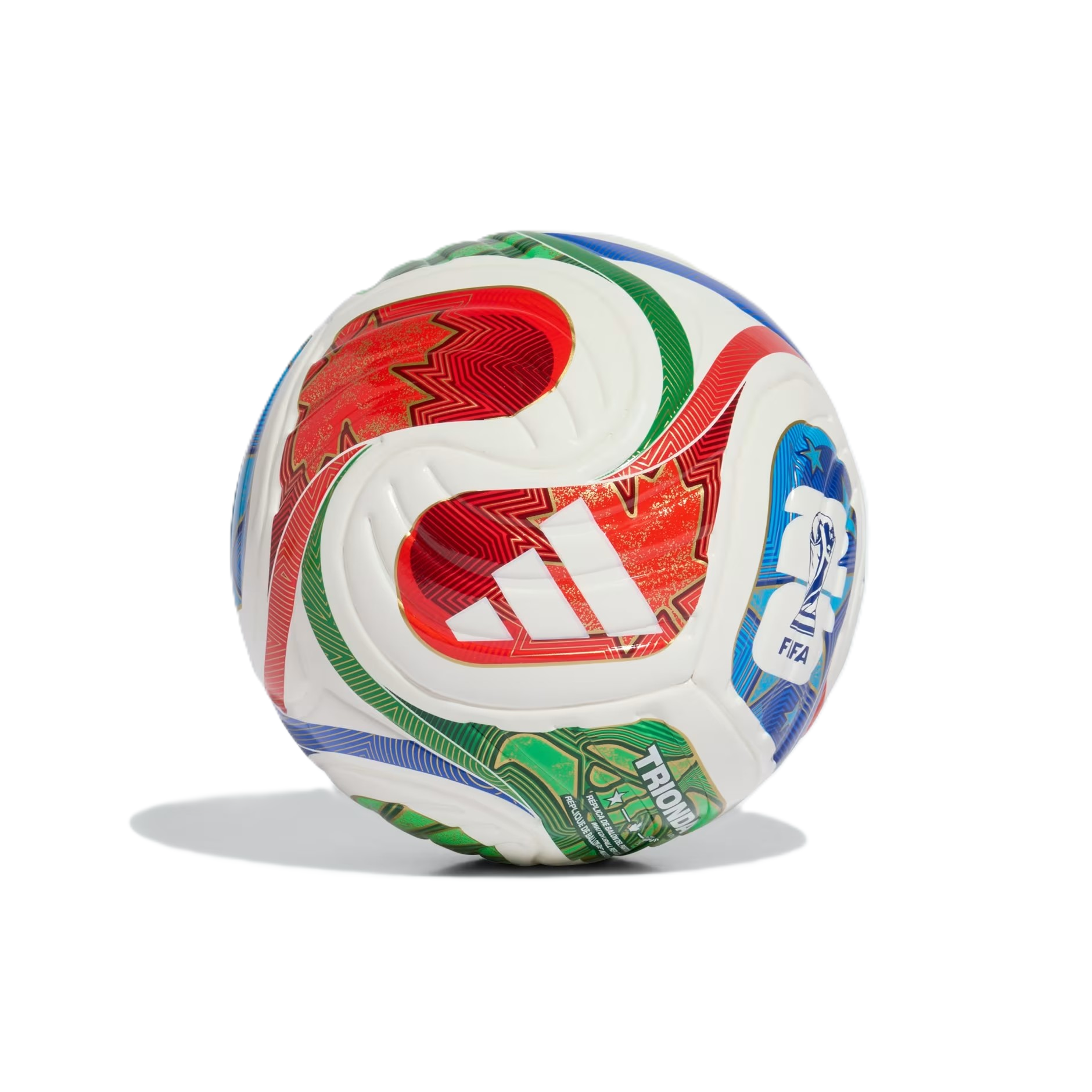 Adidas Wc Mini Football For Unisex, White&Red&Blue