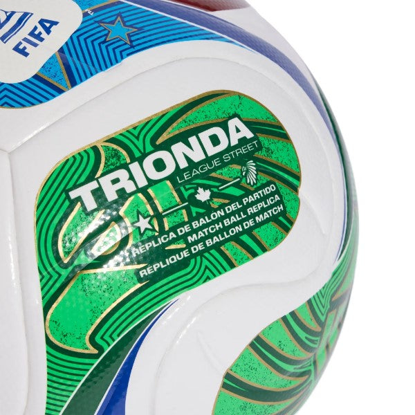 Adidas Wc Lge J350 Football For Junior, White&Blue&Red