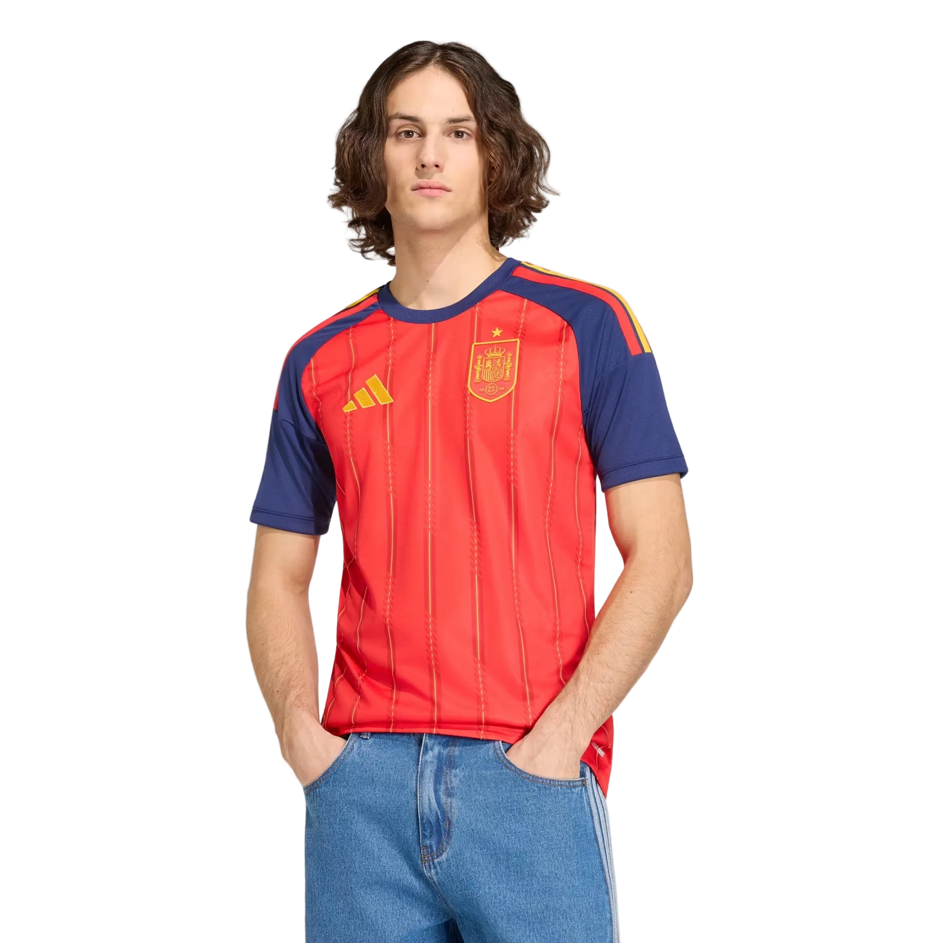 Adidas Spain 26 Home Jersey  For Men