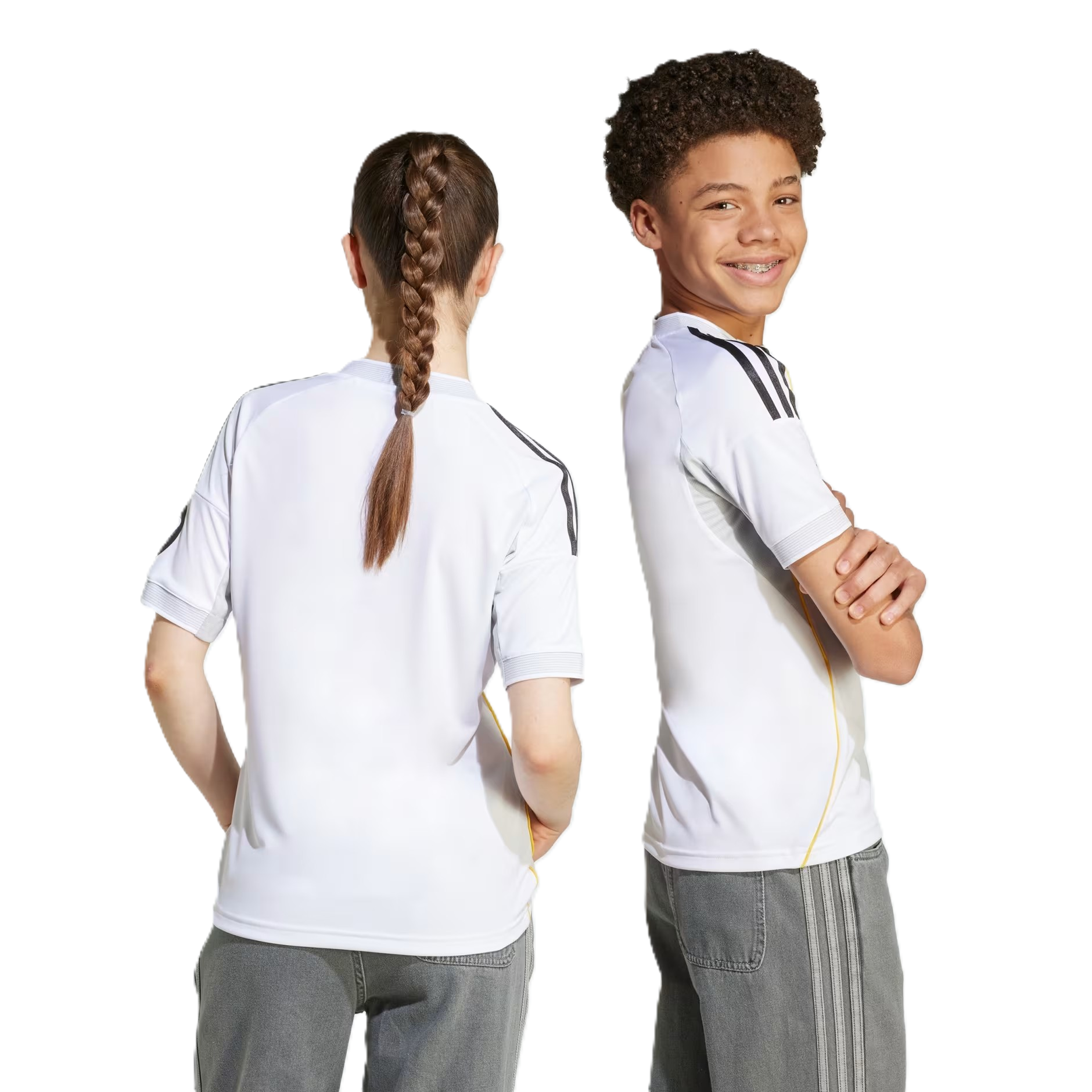 Adidas Real H Jsy Y Ss T-Shirt For Boys