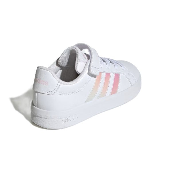 Adidas Grand Court 3.0 El C Lifestyle Shoes For Girls, White