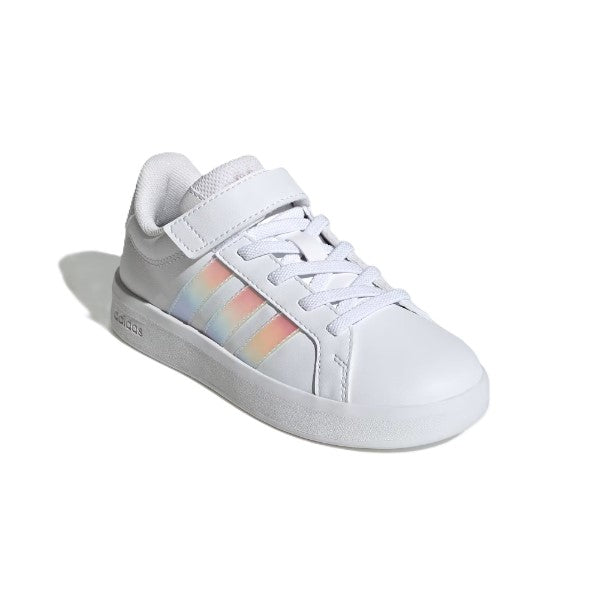 Adidas Grand Court 3.0 El C Lifestyle Shoes For Girls, White