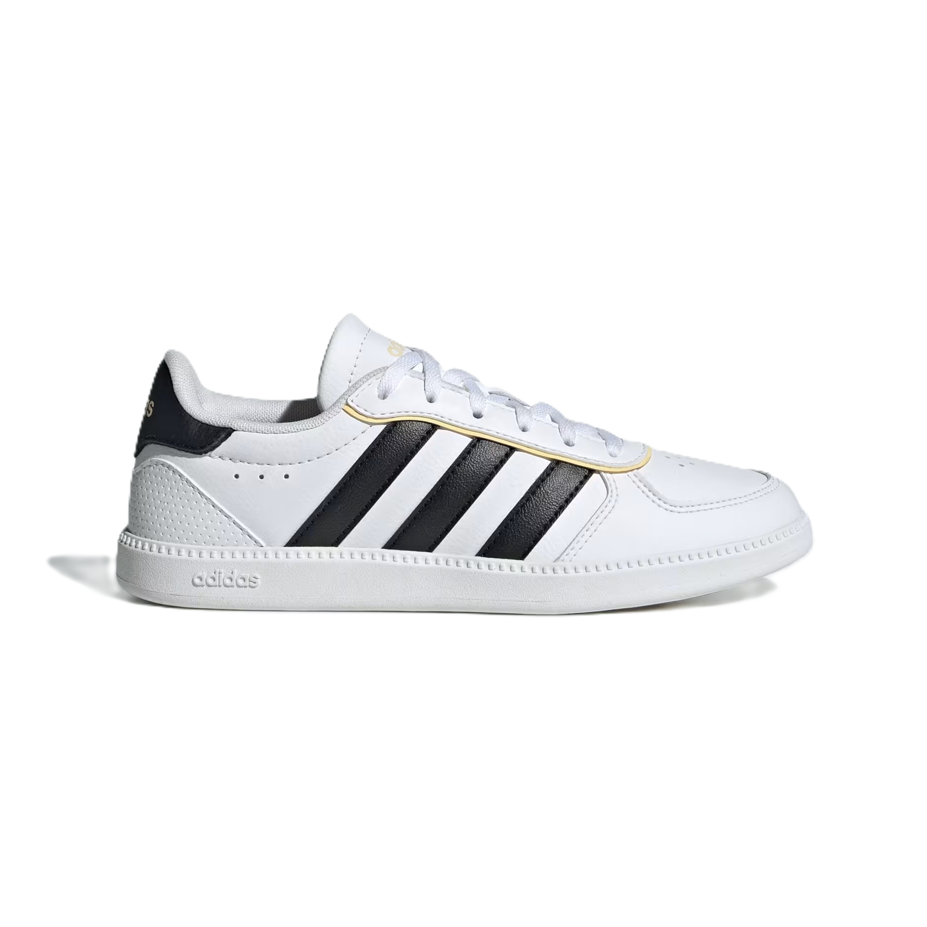 Adidas Breaknet Sleek J Lifestyle Shoes For Boys, White&Black