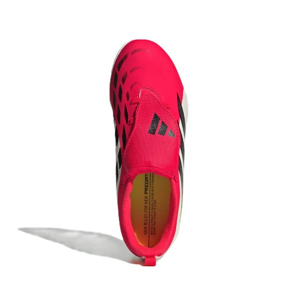 Adidas Predator Club Ft El Tf J Tartan Shoes For Boys, Red&White