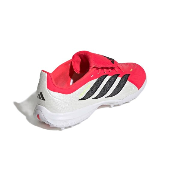 Adidas Predator League Ft Tf J Tartan Shoes For Boys, Red&White