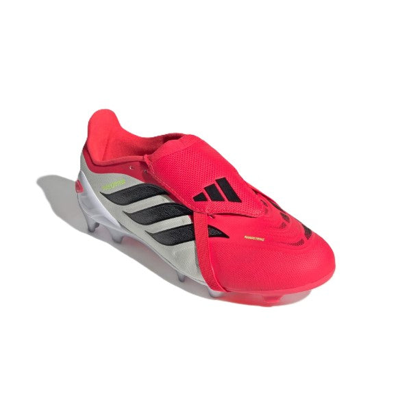 Adidas Predator League Ft Fg J Fg Shoes For Boys, Red&White