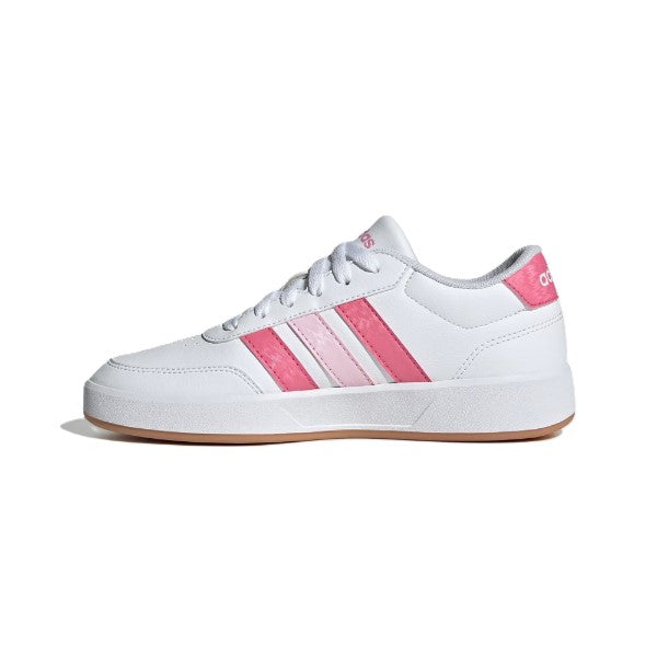 Adidas Breaknet 3.0 J Lifestyle Shoes For Girls, Pink&White