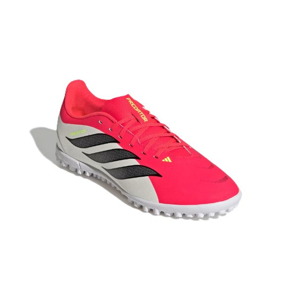 Adidas Predator Club Tf J Tartan Shoes For Boys, Red&White