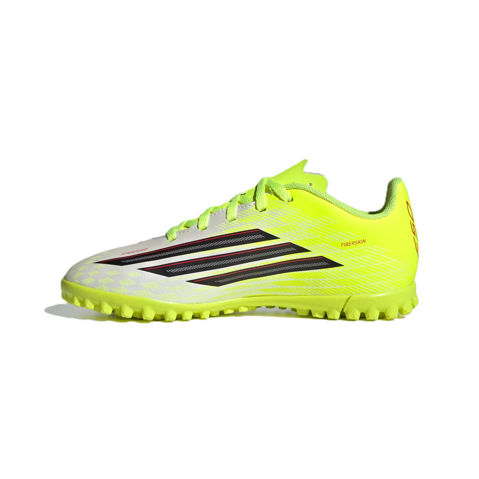 Adidas F50 Club Tf J Tartan Shoes For Boys, Yellow&Black