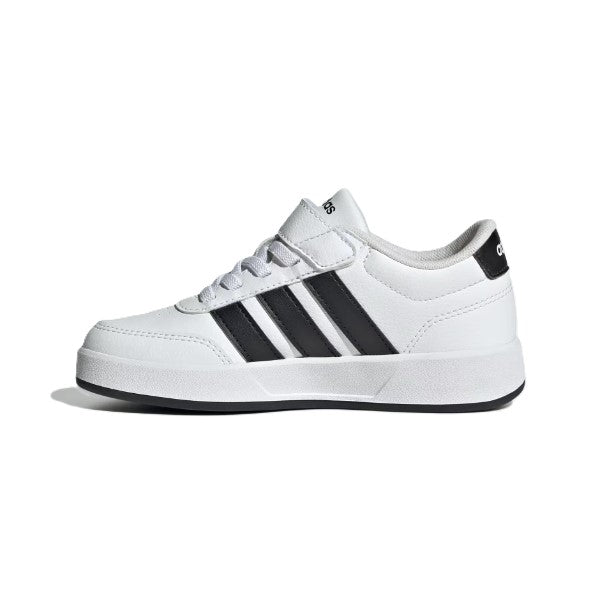 Adidas Breaknet 3.0 El C Lifestyle Shoes For Boys, White/Black