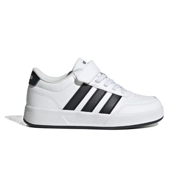 Adidas Breaknet 3.0 El C Lifestyle Shoes For Boys, White/Black