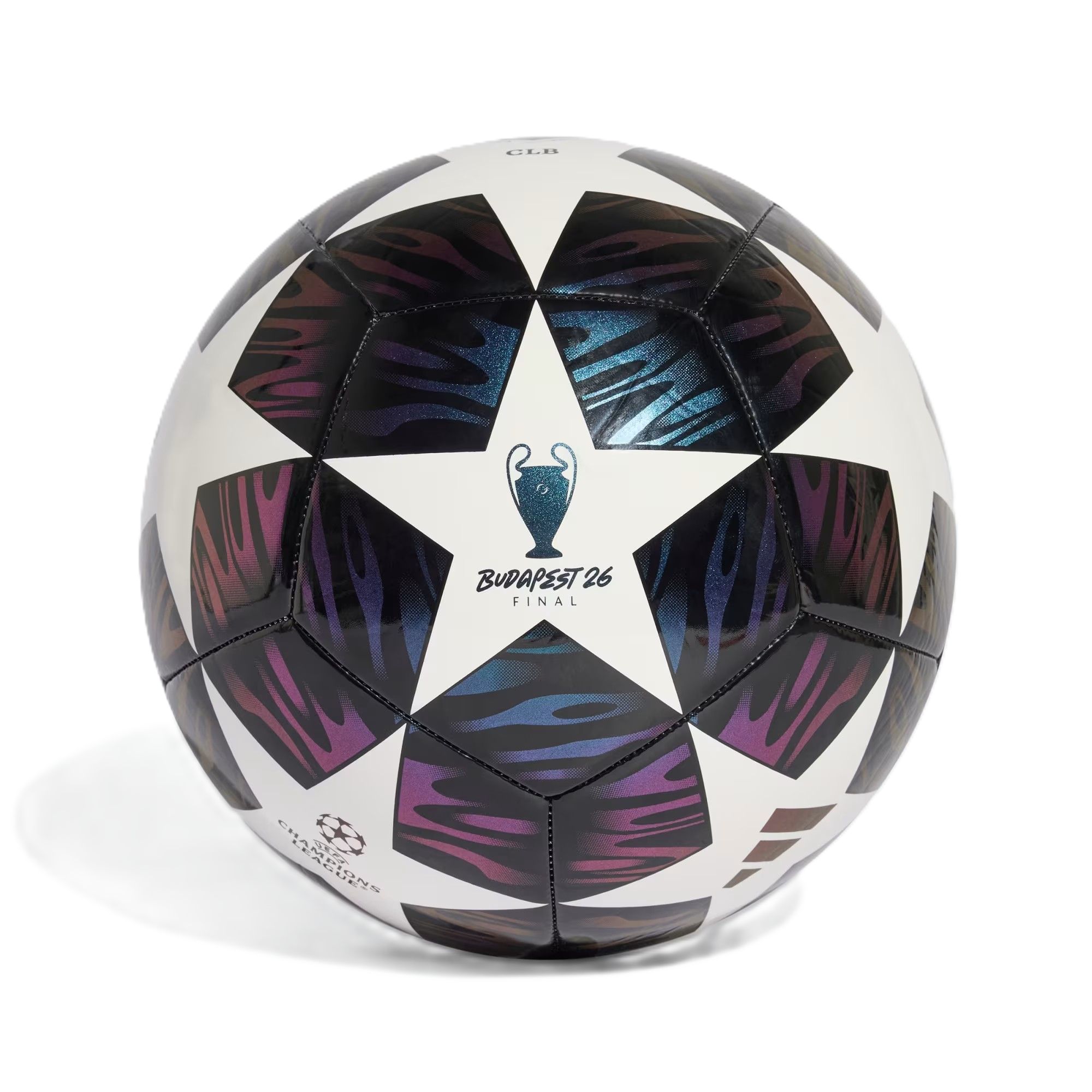 Adidas Ucl Clb F Football For Unisex, Black&White