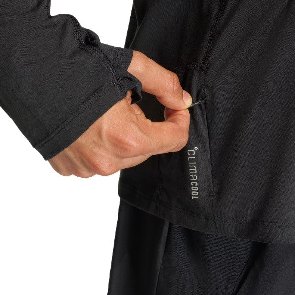 Adidas Adi365/// Zip M Running Sweatshirt For Men, Black