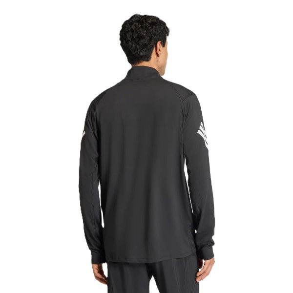 Adidas Adi365/// Zip M Running Sweatshirt For Men, Black