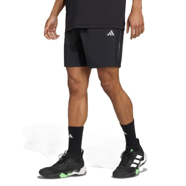 Adidas Tech App Gfxsho Training Shorts For Men, Black