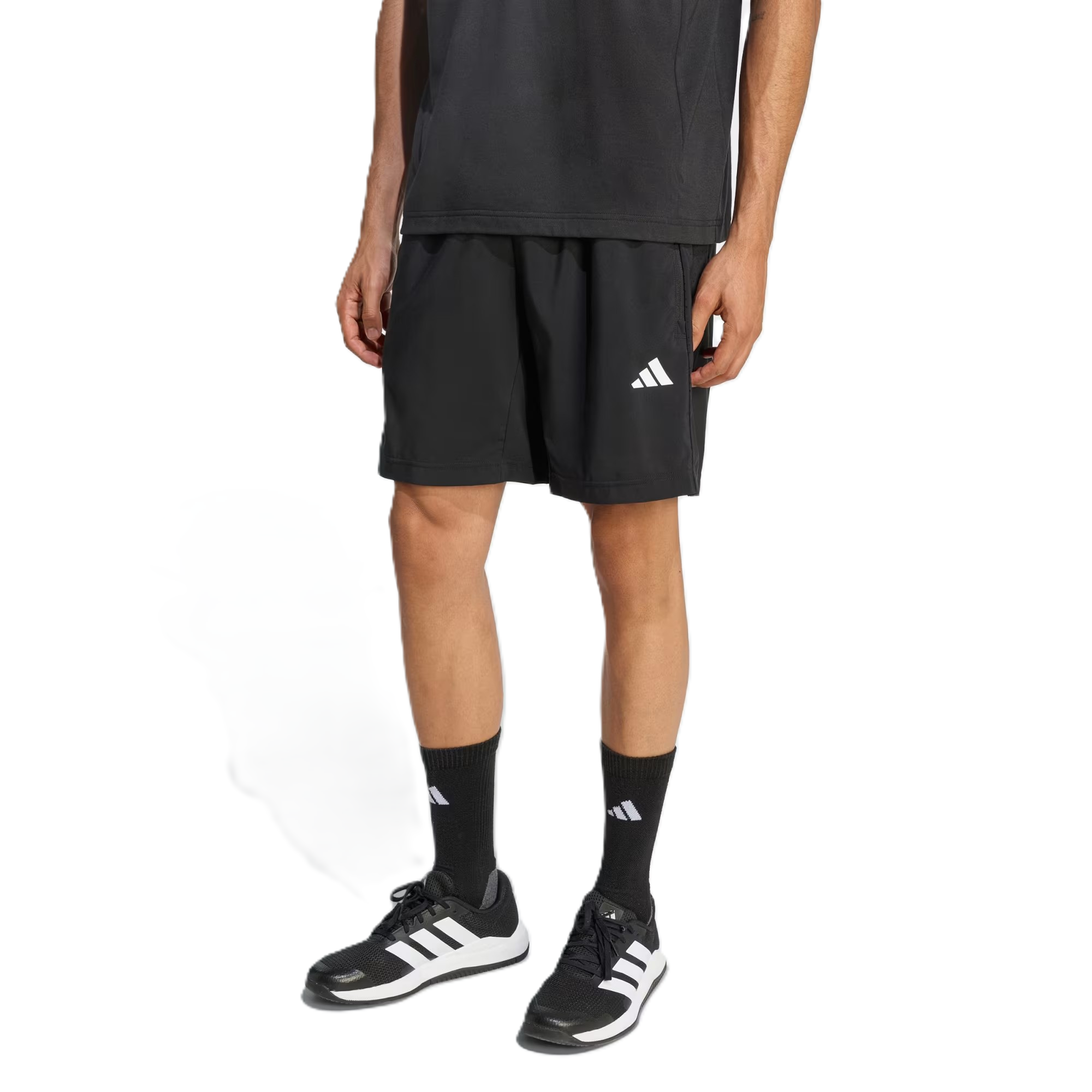 Adidas We Bas Wv Sho Training Shorts For Men, Black