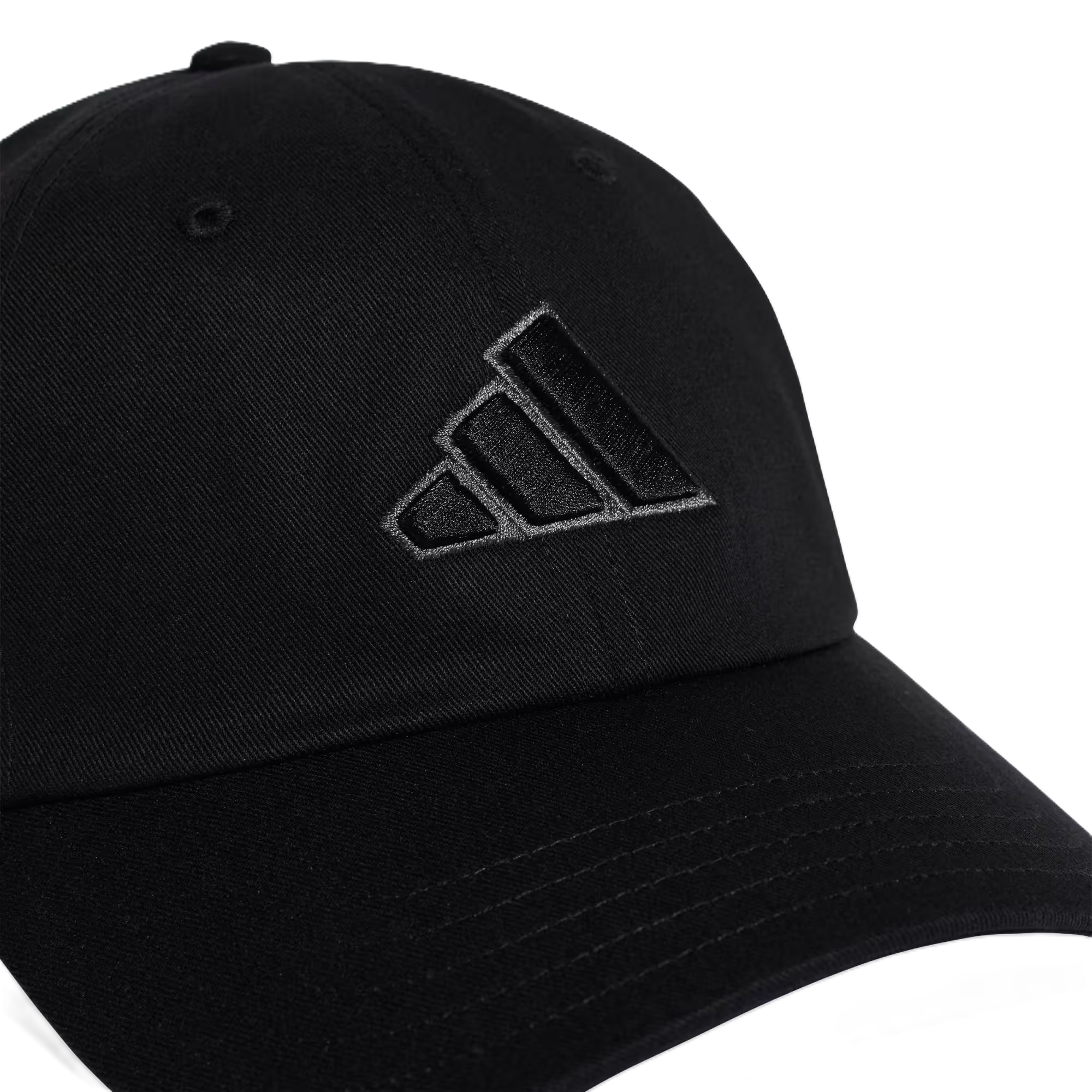Adidas Dad Cap Big Log Cap For Unisex, Black