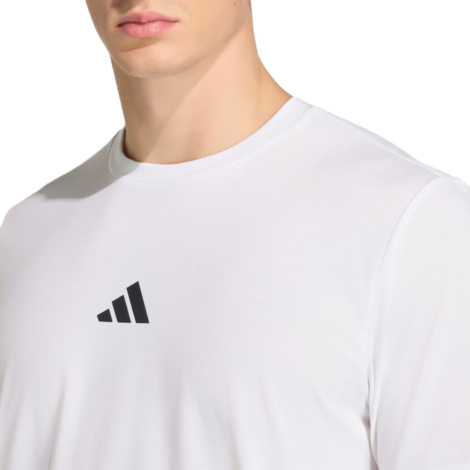 Adidas M Tech G T Ss Fitness T-Shirt For Men, White
