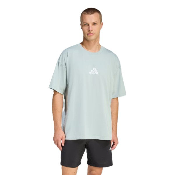 Adidas M Primelift G T Ss Fitness T-Shirt For Men, Wonder Sage