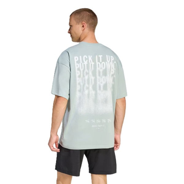 Adidas M Primelift G T Ss Fitness T-Shirt For Men, Wonder Sage