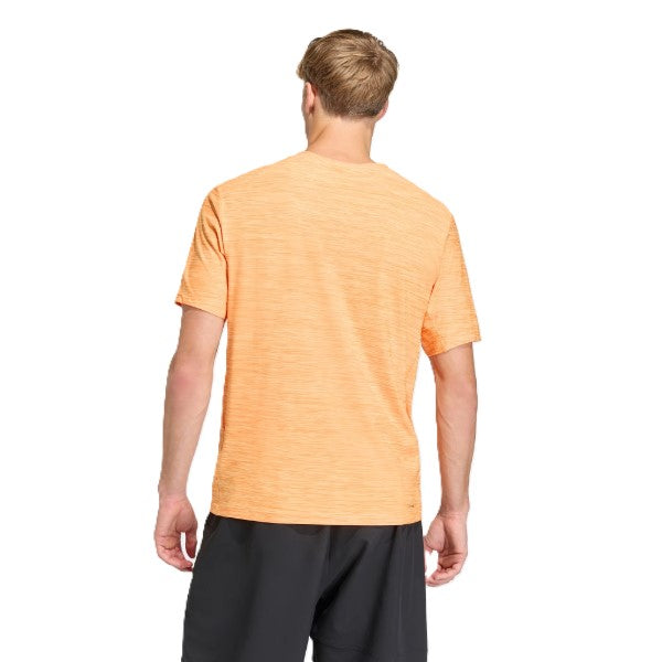 Adidas We Flex T Ss Fitness T-Shirt For Men, Orange