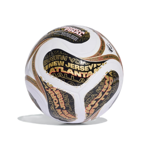 Adidas Wc Final Lge Football For Unisex, White&Black&Brown