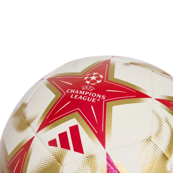 Adidas Ucl Clb Football For Unisex, White&Red&Gold