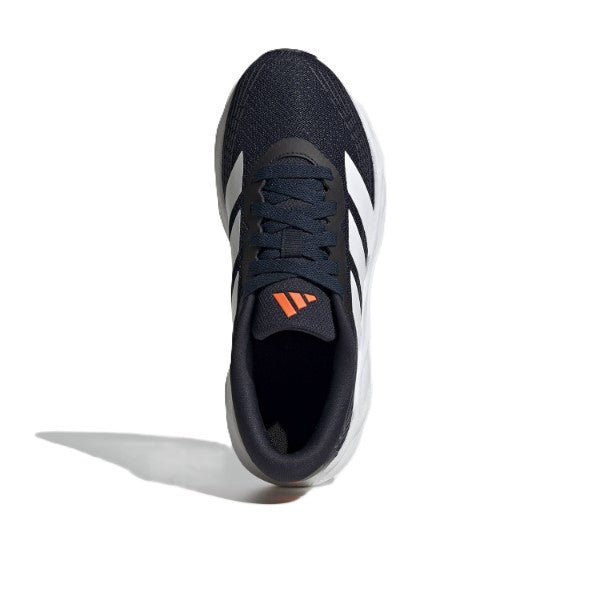 Adidas Galaxy 8 J Running Shoes For Boys, Navy/White/Orange