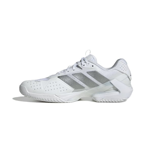 Adidas Adizero Ubersonic 5 M Tennis Shoes For Men, White&Grey