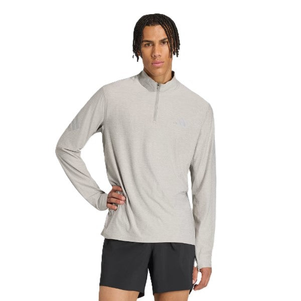 Adidas Adi365/// Zip M Running Sweatshirt For Men, Grey