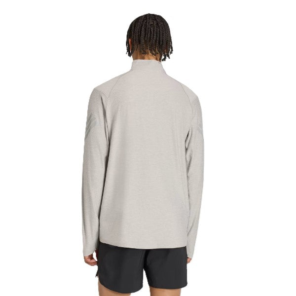 Adidas Adi365/// Zip M Running Sweatshirt For Men, Grey