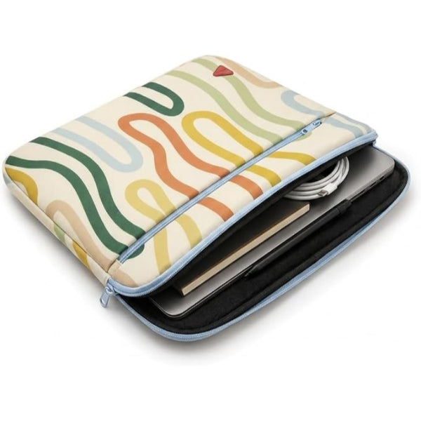 Sevenyears Laptop Sleeve 15.6, Spiral Colorful
