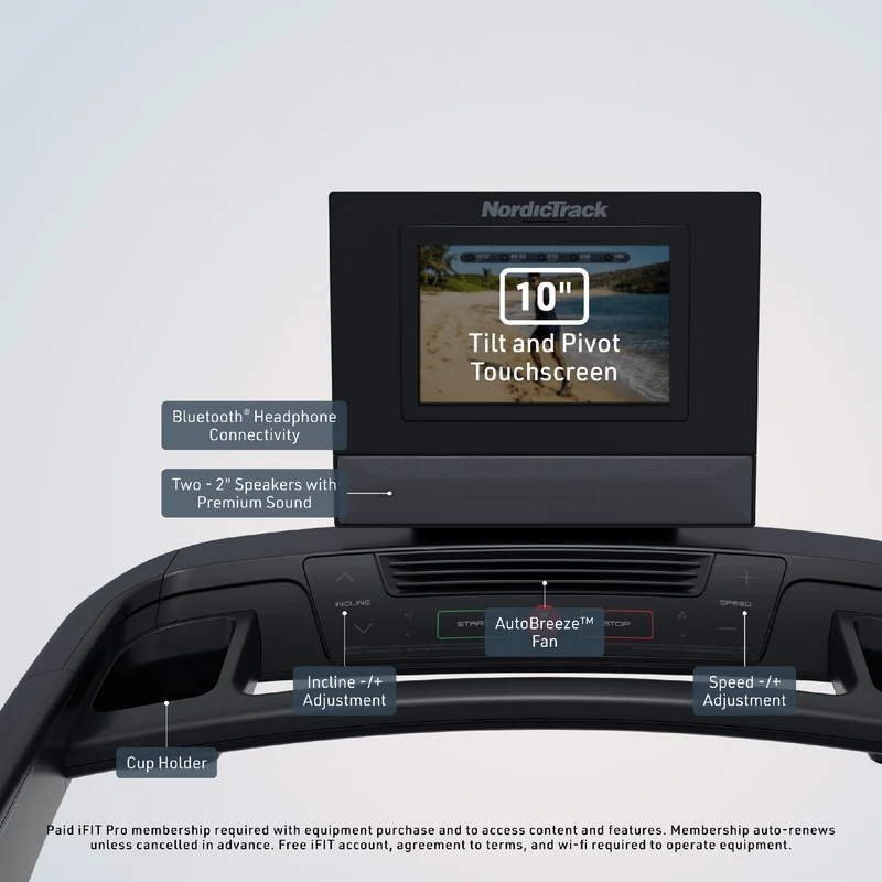 NordicTrack T Series 10 Treadmill