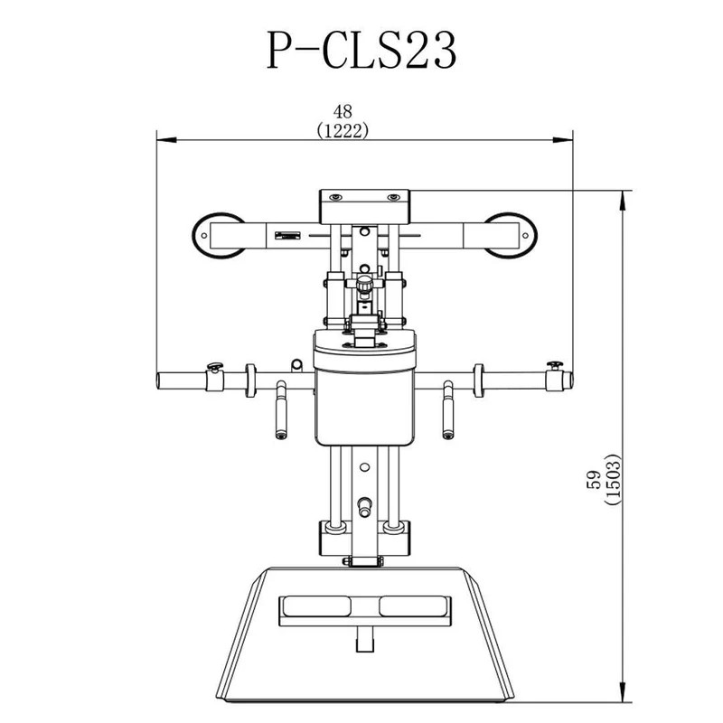Powertec Compact Leg Sled (CLS23)