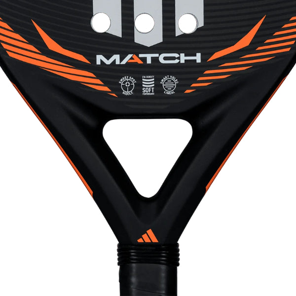Adidas MATCH BLACK/ORANGE 2026 Padel Racket