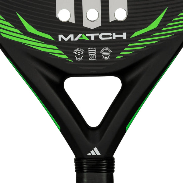 Adidas Match Black Lime 2026 Padel Racket