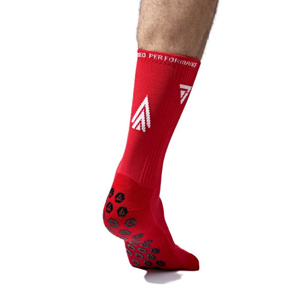 Seven Performance Football Socks For Men Red
