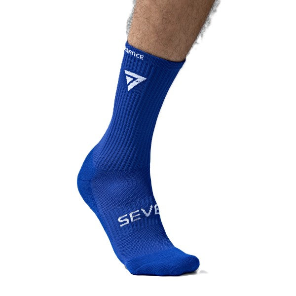 Seven Performance Football Socks For Men Blue