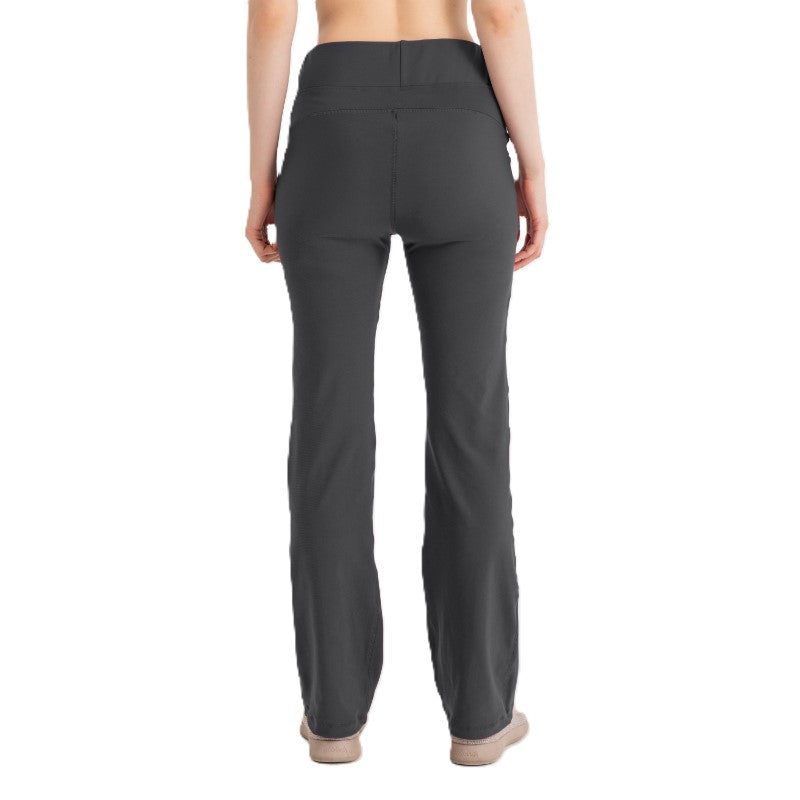 Libra Straight Fitness Leggings For Women, Charcoal