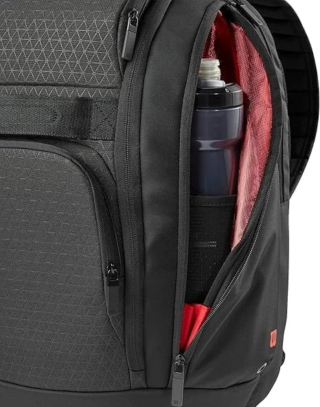 Wilson Clash V3 Backpack Black/Infrared