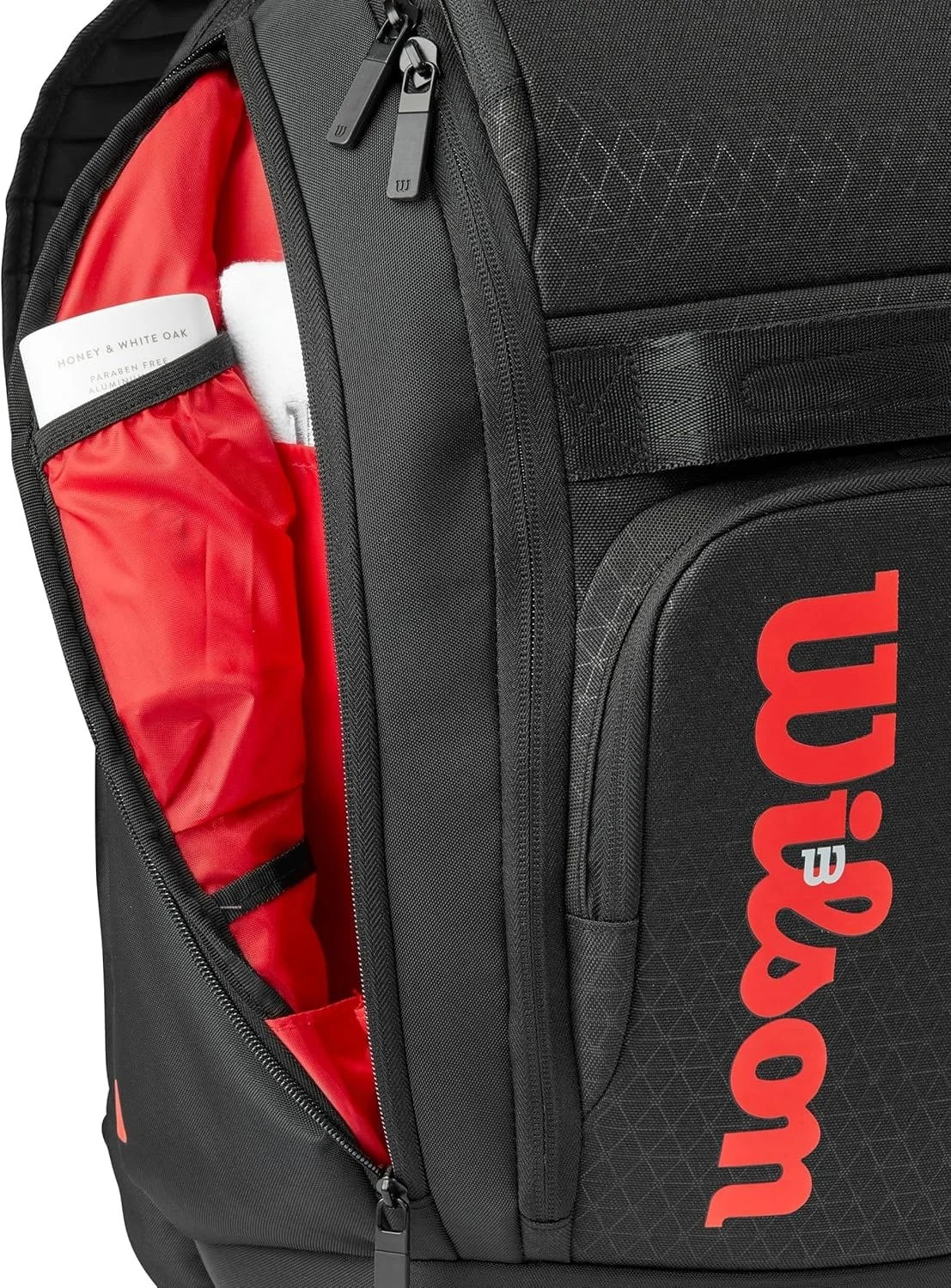 Wilson Clash V3 Backpack Black/Infrared