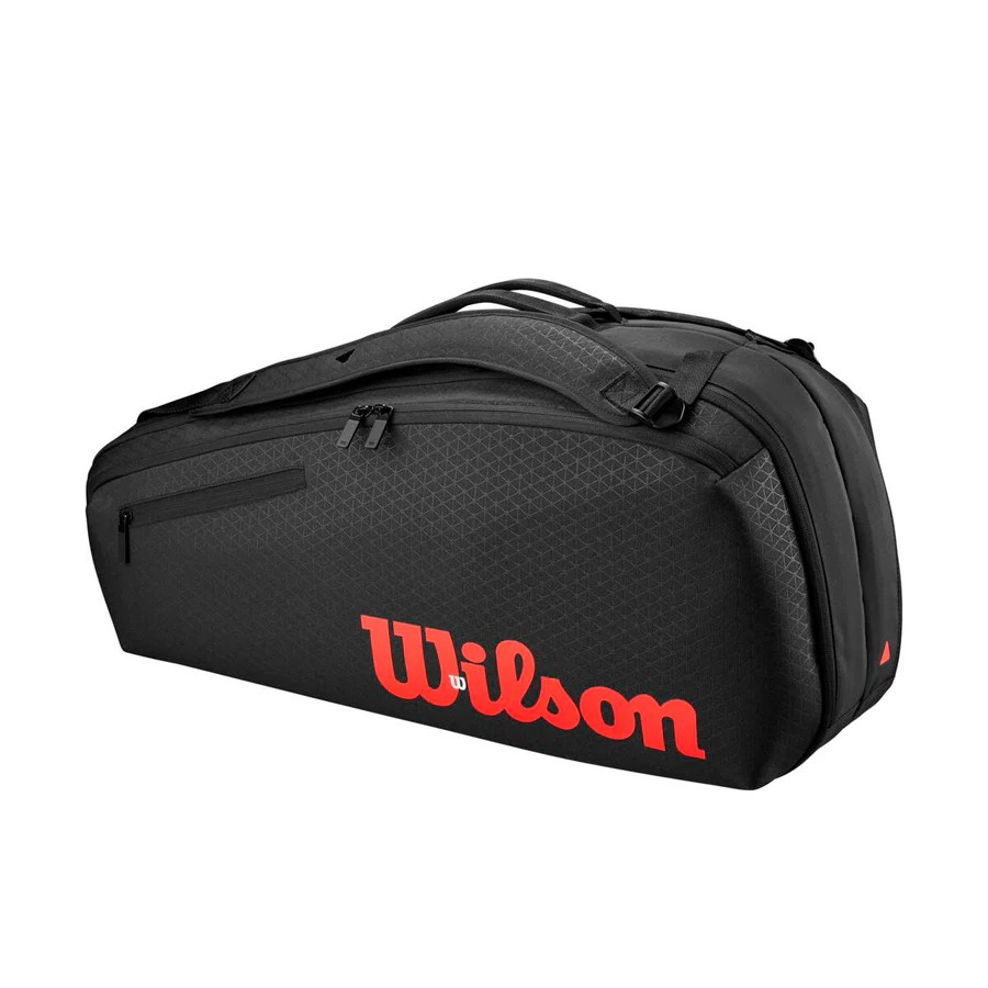 Wilson Clash V3 6Pk Racket Bag Black/Infrared