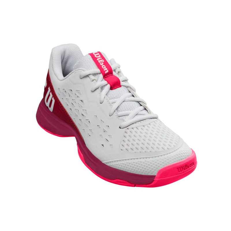 Wilson Rush Pro Jr L Wh-Beet Red