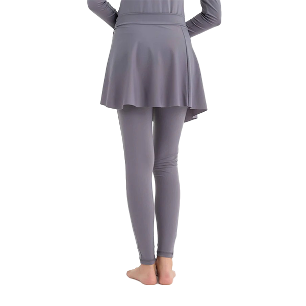 LIBRA WAVE COVER-UP SKIRT FOR WOMEN, CHARCOAL