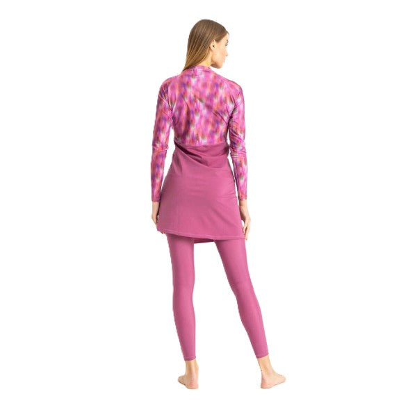 Libra Motion Wave Swim Top For Women, Pink Haze