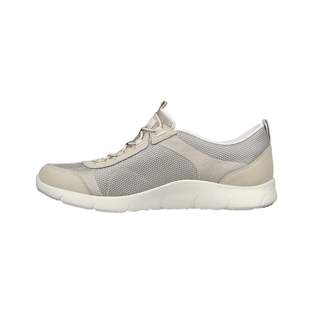 Skechers Lifestyle Arch Fit Refine Shoes For Women, Dark Lavender & Grey