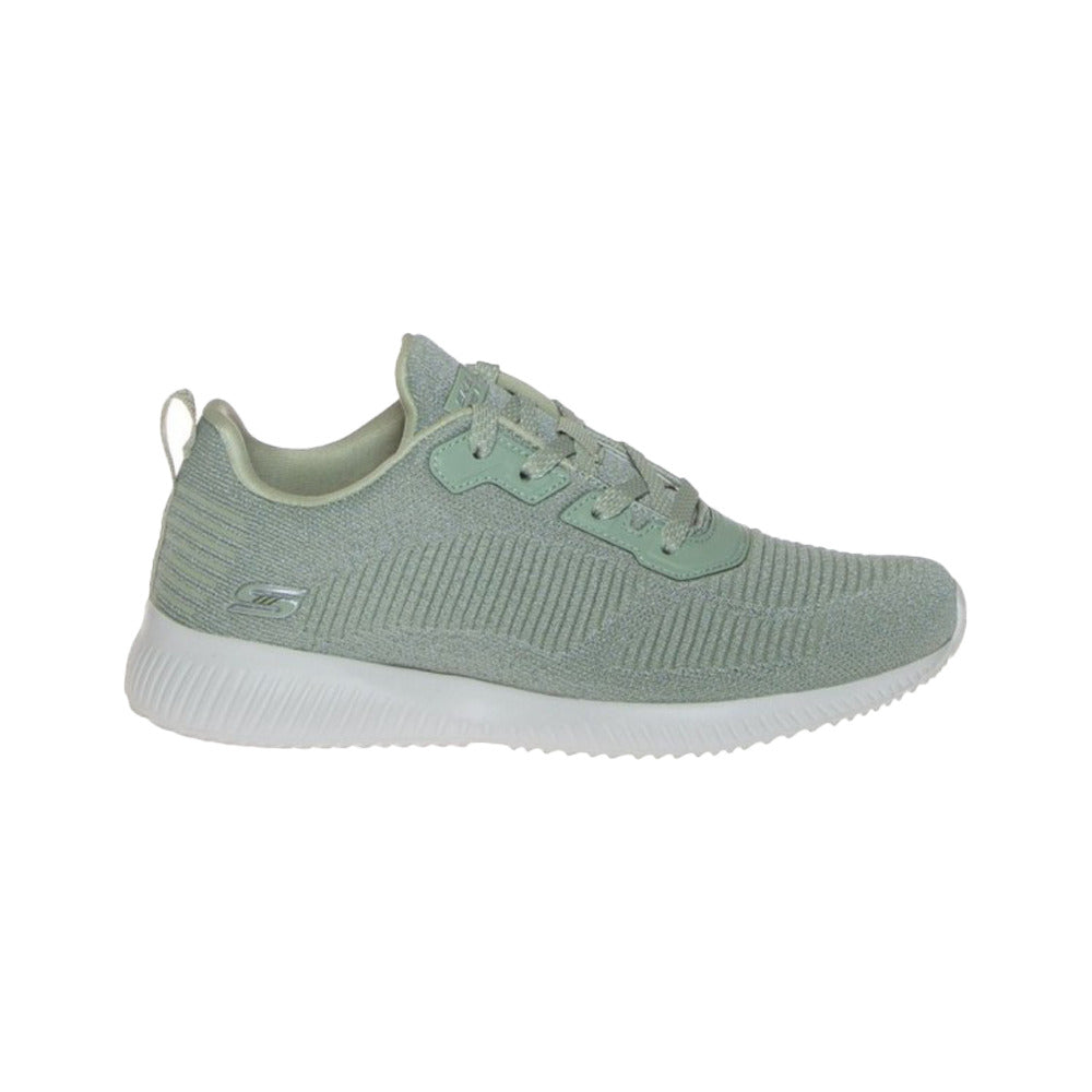 Skechers Bobs Squad Ghost Star Shoes For Women, Green