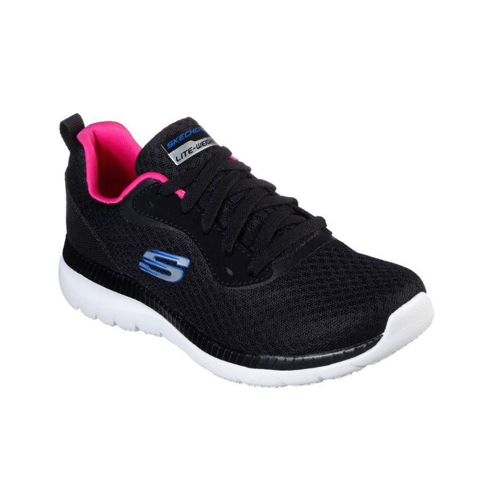 Skechers Running Bountiful Shoes For Women, Black & Pink