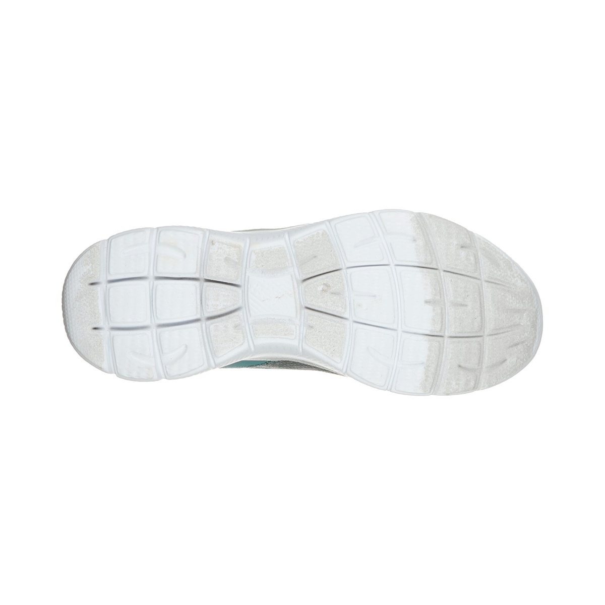 حذاء سكيتشرز Summits Daily Flourish للنساء، رمادي وأخضر فاتح