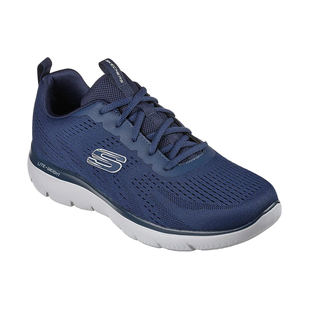 Skechers Summits Sports Lifestyle Shoes For Men Navy Grey